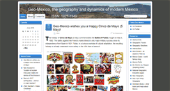 Desktop Screenshot of geo-mexico.com